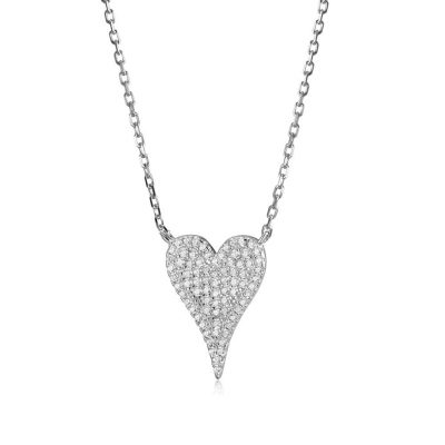 "Hoda" heart necklace