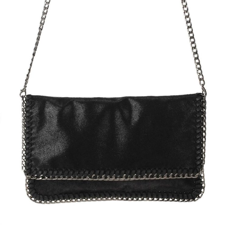 Black or Grey Vegan Stella Crossbody