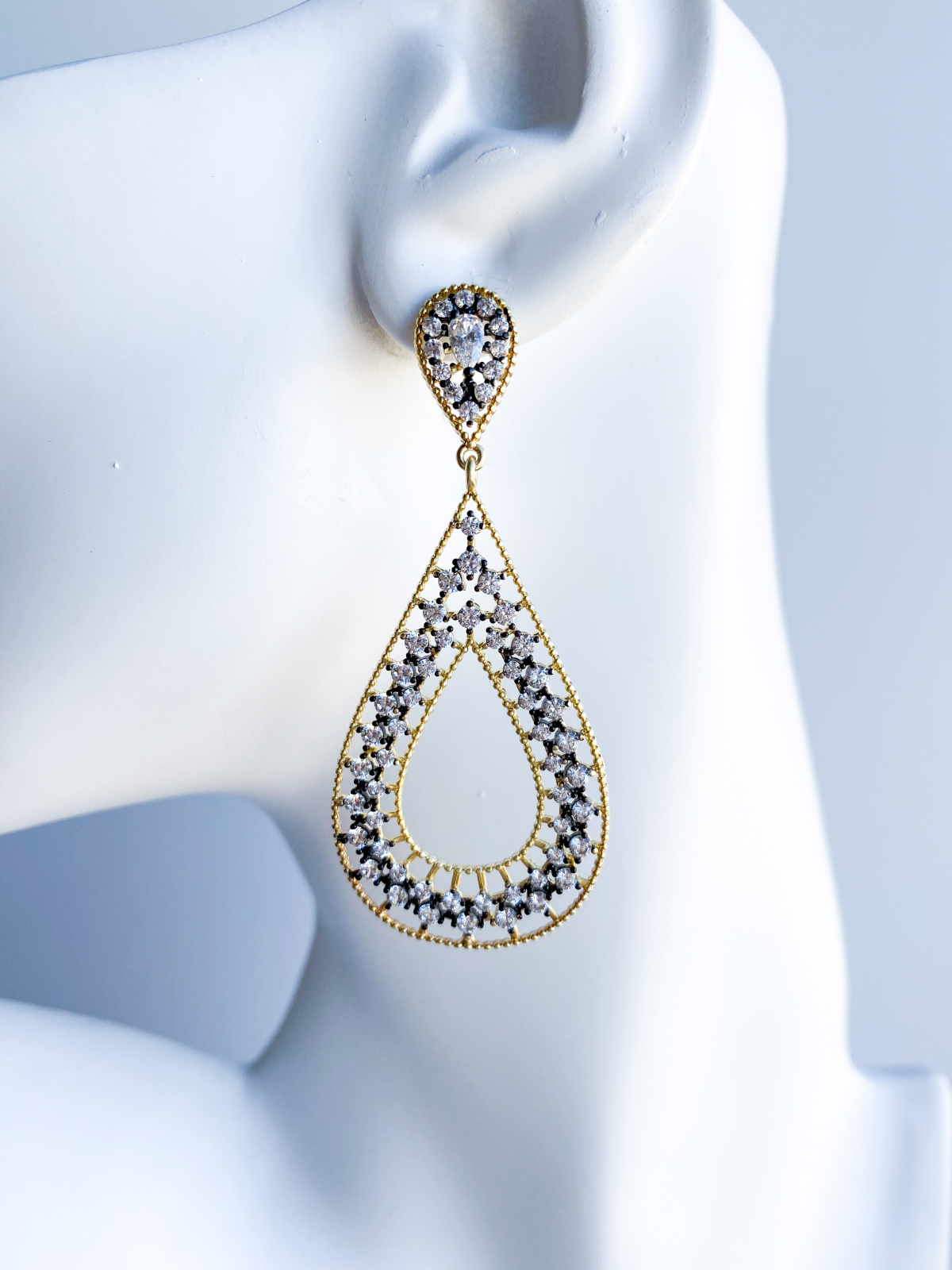 Olivia Double Teardrop Earring