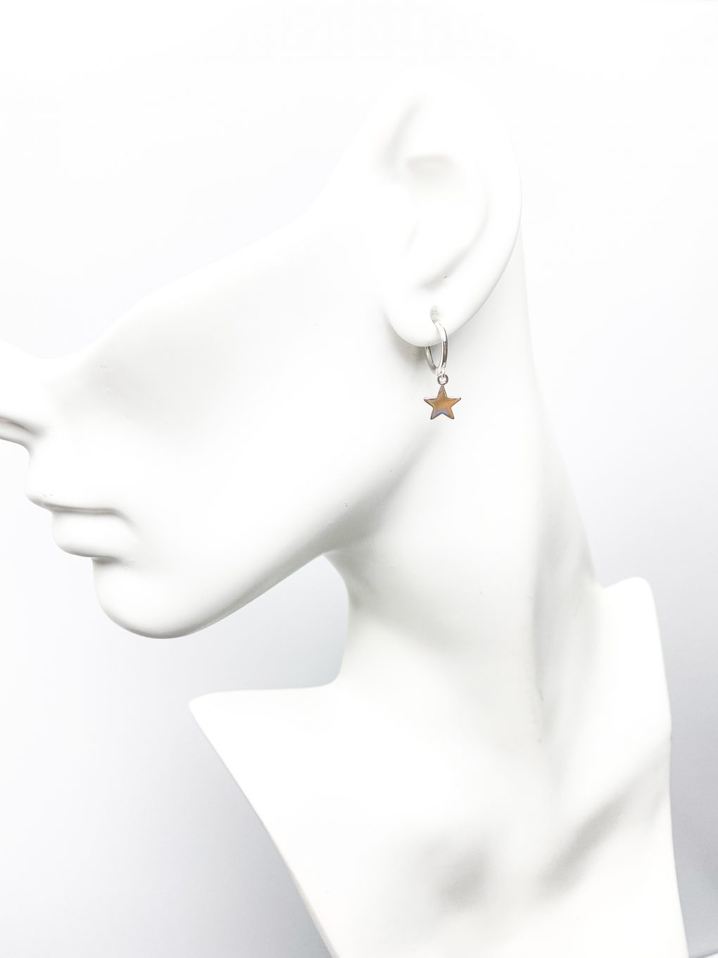 Silver Star Hoop