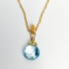 Blue Topaz Necklace