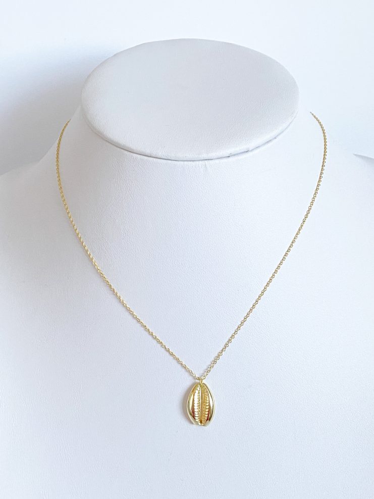 Gold Seashell Necklace