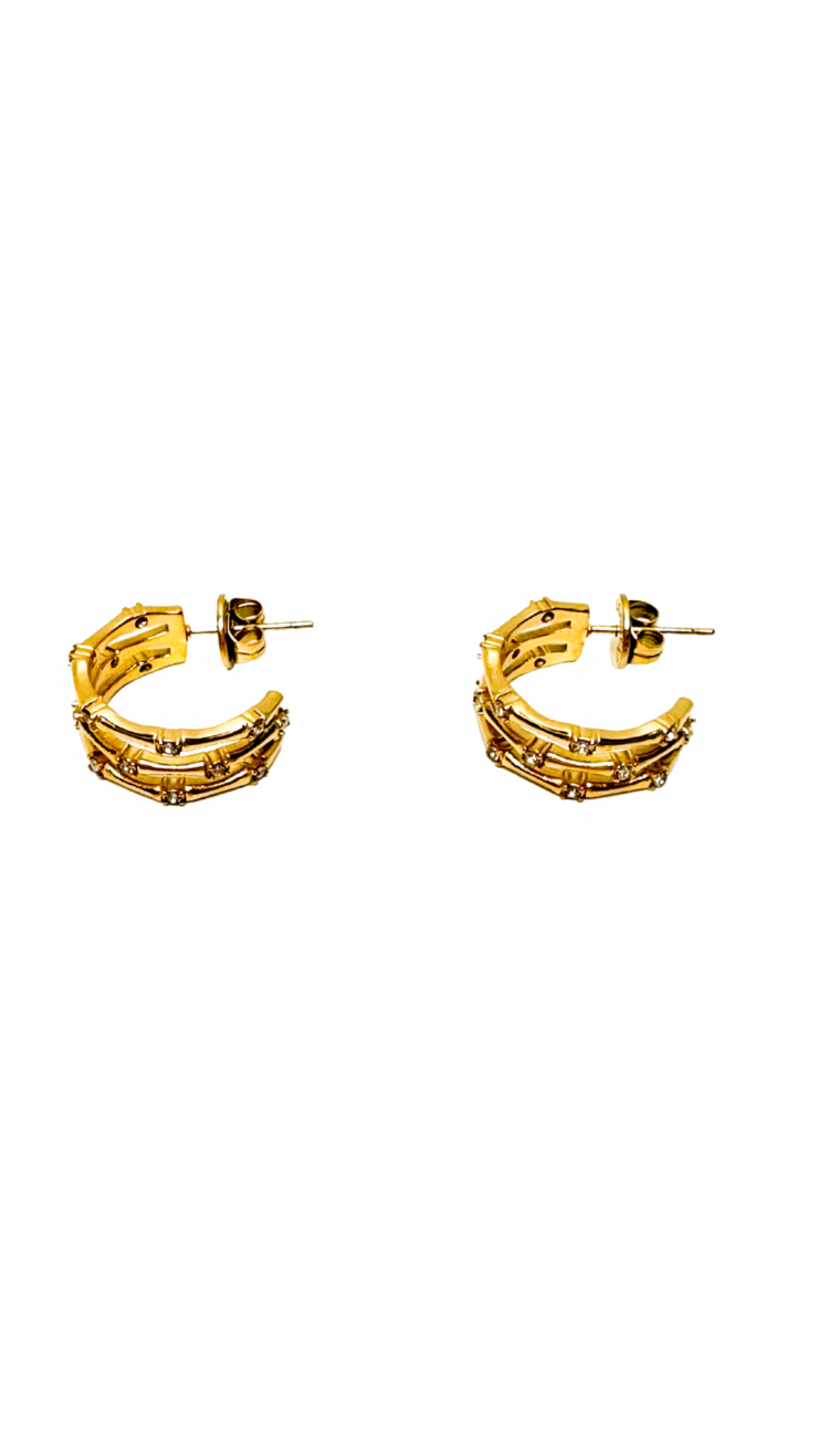 Carmel Hoop Earring